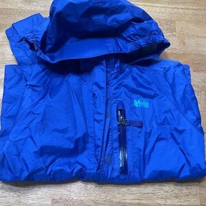 REI Kids Vibrant Blue Raincoat